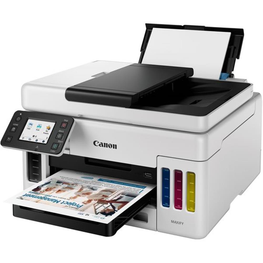 100279 Canon GX7140 Yazıcı-Tarayıcı-Fotokopi Renkli Mürekkep Tanklı Yazıcı WI-FI Ethernet - Görsel 1