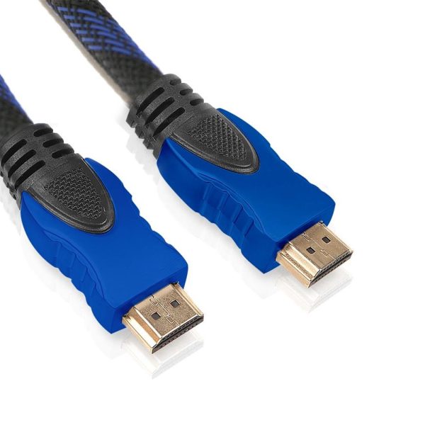 Inca Ihk-05T 5mt Örgülü Altın Uç 2.0v Hdmı Kablo 18 Gbps Bant Genişliği , 4K& 2K & Full Hd