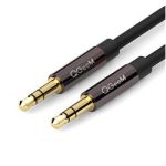 Qgeem QG-AU04BD300 3mt Altın Uçlu Siyah AUX Audio Kablo Erkek-Erkek - Görsel 2