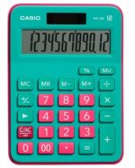Casio MX-12B-GNRD Yeşil+Pembe 12 Hane Masa Üstü Hesap Makinesi