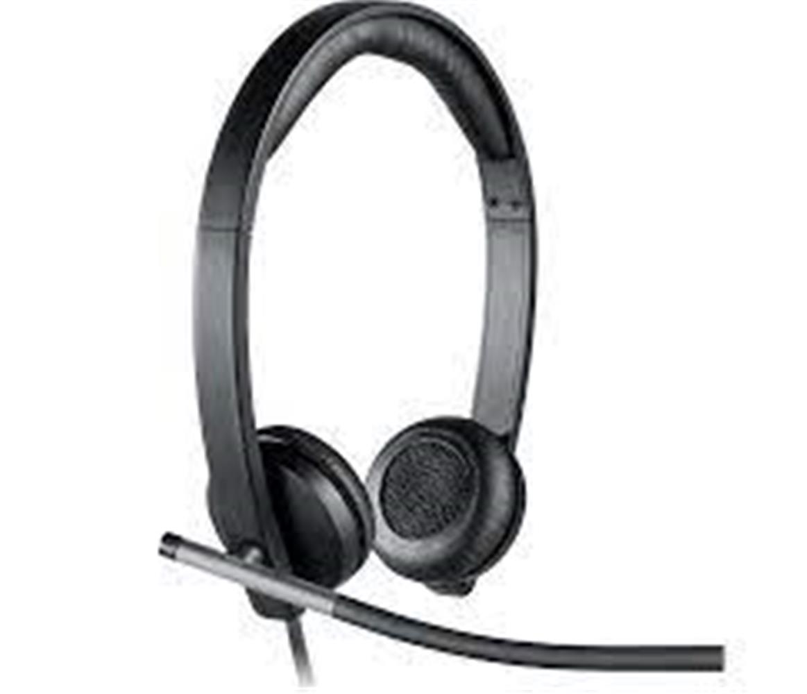 103503 Logitech 981-000519 H650E USB Stereo Kulak Üstü Kulaklık - Görsel 1