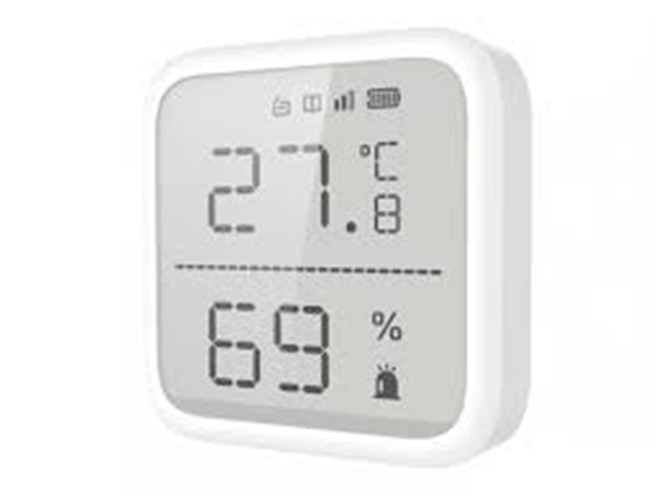 103735 Hikvision DS-PDTPH-E-WE Kablosuz Alarm-Sıcaklık Dedektörü - Görsel 1