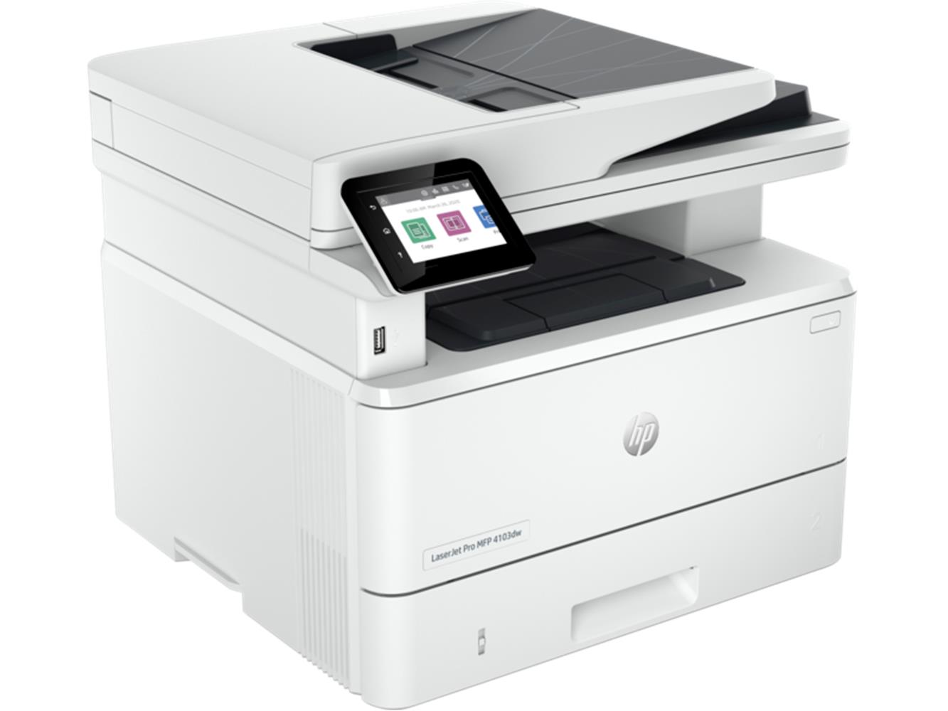 103824 HP 2Z627A 4103DW Yazıcı-Tarayıcı-Fotokopi-Dubleks-Network-Wifi Çok Fonksiyonlu Lazer Yazıcı - Görsel 1