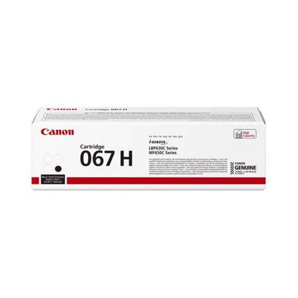 Canon CRG-067H BK Yüksek Kapasiteli Siyah Toner 3.130 Sayfa MF65X