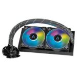 ARCTIC AR ACFRE00093A Liquid Freezer II - 240 A-RGB Intel-AMD İşlemci Destekli PWM Sıvı Soğutucu - Görsel 2