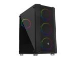 Frisby FC-9405G PANDA Gaming Kasa (Double Slim Ring RGB Fan + 650W 80+) - Görsel 2