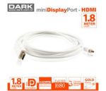Dark MDPXHDMIL180 1.8mt Mini Displayport to Hdmı Kablo - Görsel 2