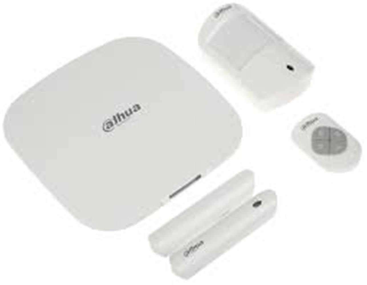 104963 Dahua ART-ARC3000H-03-GW2 Kablosuz Wifi +2G Sim Kart Alarm Seti Pır Dedektör+Kontak+Kumanda - Görsel 1