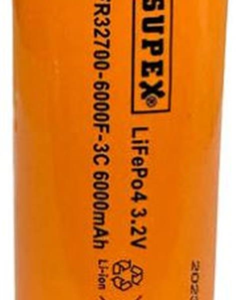 Supex IFR32700-6000F-3C 3.2V Lityum İon Pil