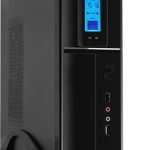 Frisby FC-S6040B USB 300W Matx Slim Tower Kulplu Kasa - Dijital Gösterge