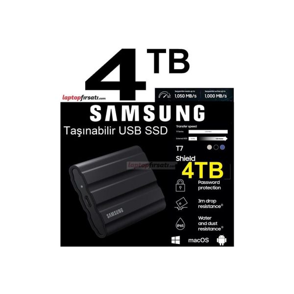 Samsung 4Tb T7 Shield Mu-