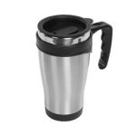 S-link SL-TM1982 Gümüş 470ML Iç 304 Dış 201 Paslanmaz Çelik Kupa - Görsel 2