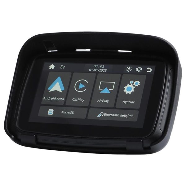 DARK DK-VA-M100 Moto Smart Navigasyon CarPlay-Android Auto-AirPlay 5" Motosiklet Ekranı
