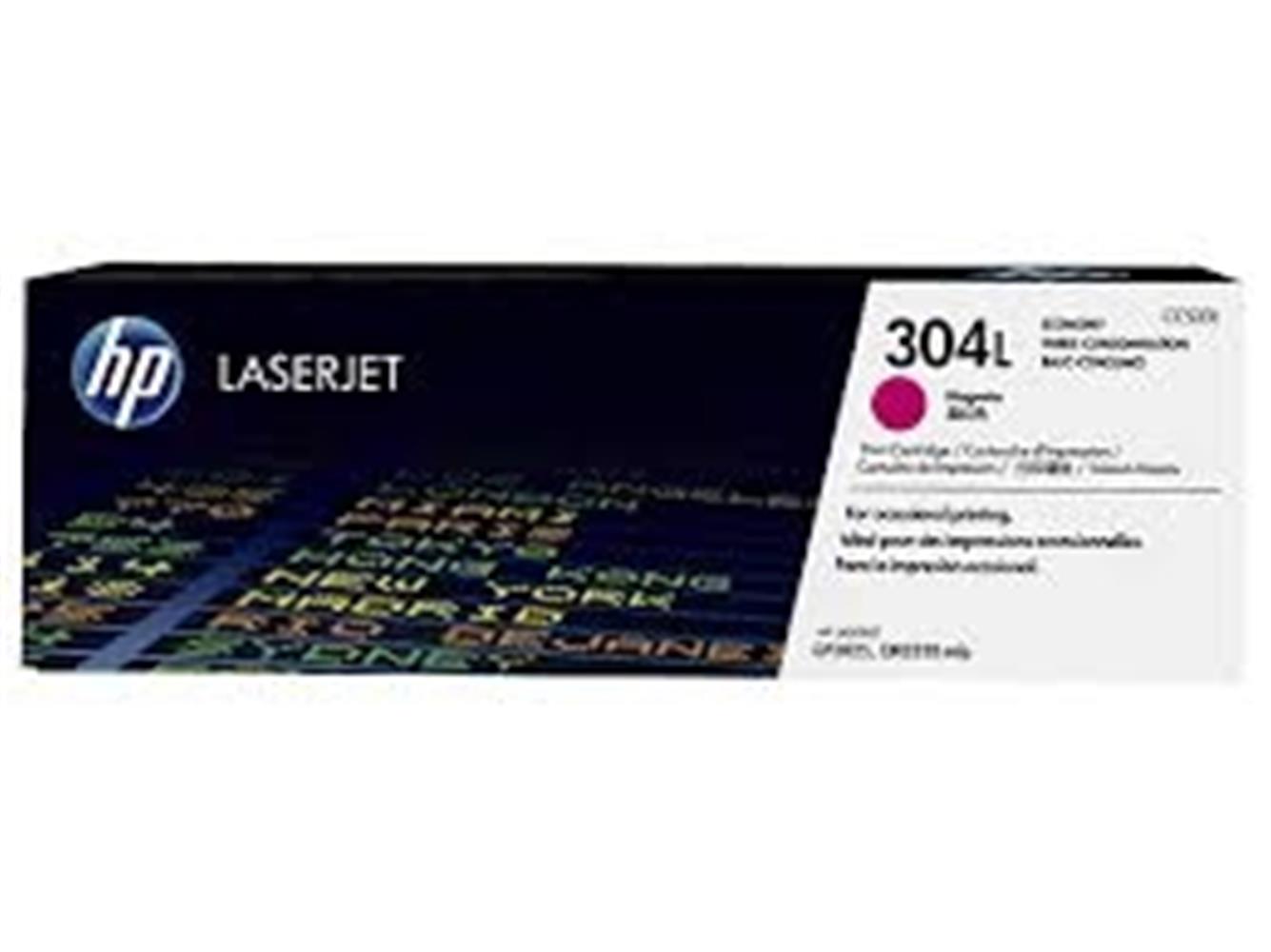 106318 HP 304L Magenta Kırmızı 1.400 Sayfa Ekonomik Toner CC533L - Görsel 1