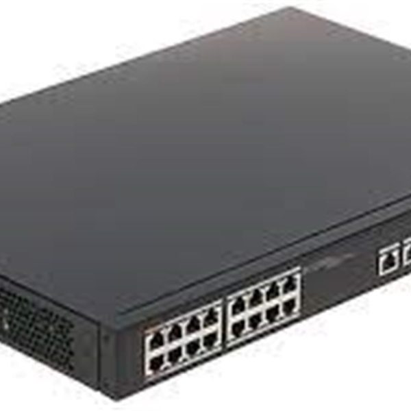 DAHUA PFS3218-16ET -135 16 PORT GIGABIT +1XRJ45-1XGB  SFP COMBO 135W POE RACKMOUNT  SWITCH