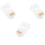Frisby FNW-RJ4530N  RJ45 CAT5 Konnektör (Gold Plated)