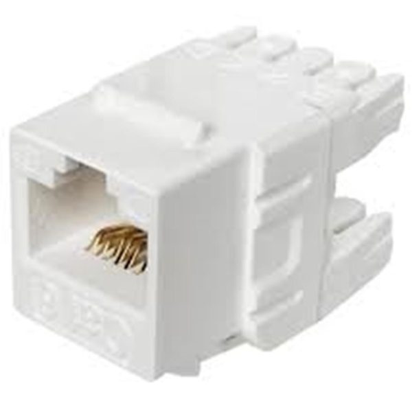 Apronx APX-UTP181 CAT6 180° UTP Keystone Jack 10 lu paket