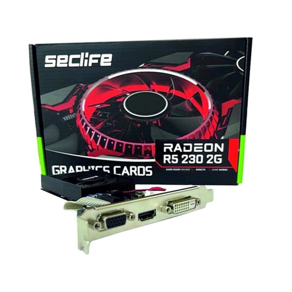Seclife Radeon R5 230 2GB DDR3 64Bit DVI HDMI VGA Ekran Kartı