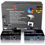 Apronx APX-USB120M-B Cat5e-Cat6 120 metre FullHd 1080P HDMI Extender - Görsel 2