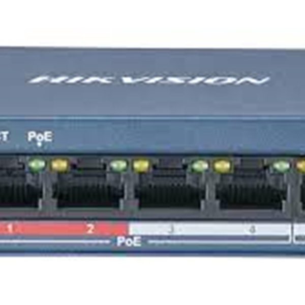 Hilook NS-0105P-35B 5 Port Megabit 4 Port PoE 35W +1 Port Megabit UplinkSwitch