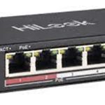 Hilook NS-0106P-35 4 Port PoE, 35W, +2 Port Megabit Uplink Switch