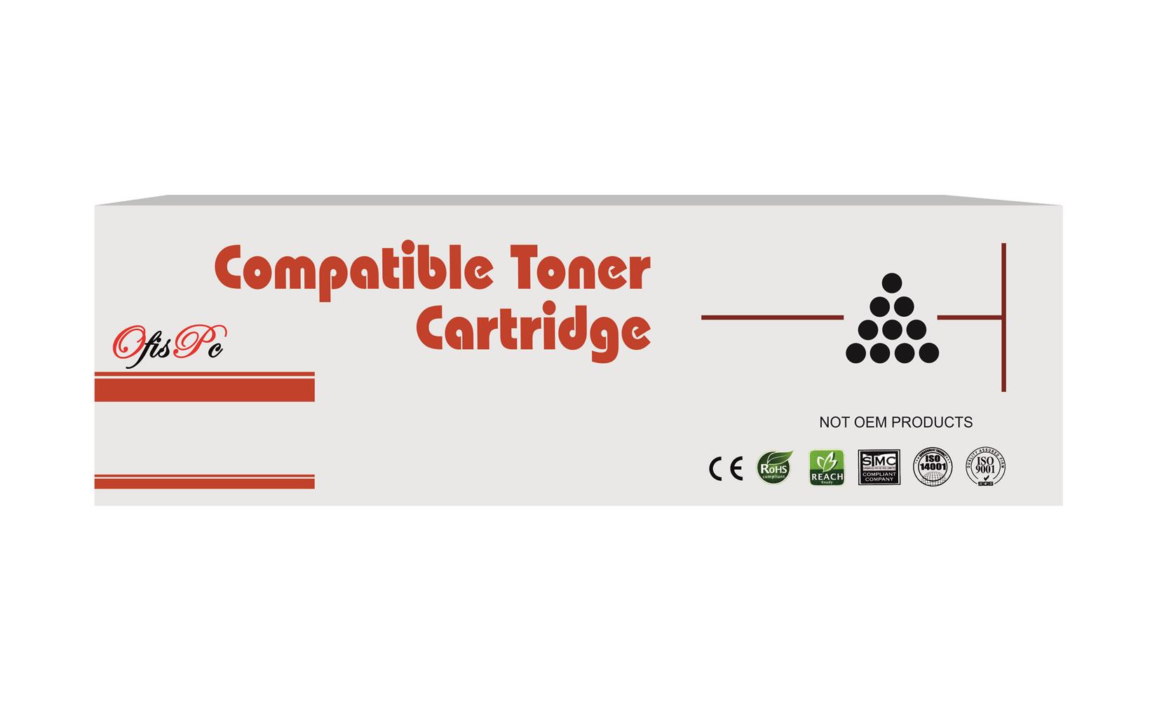 108328 OfisPc HP 117A Siyah 1.000 Sayfa Çipli Muadil Toner W2070A - Görsel 1