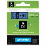 DYMO S0720710 D1 Yedek Şerit 9 mmx7mt Mavi-Siyah 40916 - Görsel 2