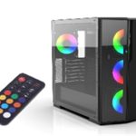 Inca Emg-17XN 4X1200mm Kumandalı ARGB Fan Gaming Computer Case