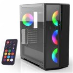Inca Emg-17XB 4X1200mm Kumandalı ARGB Fan Gaming Computer Case - Görsel 2