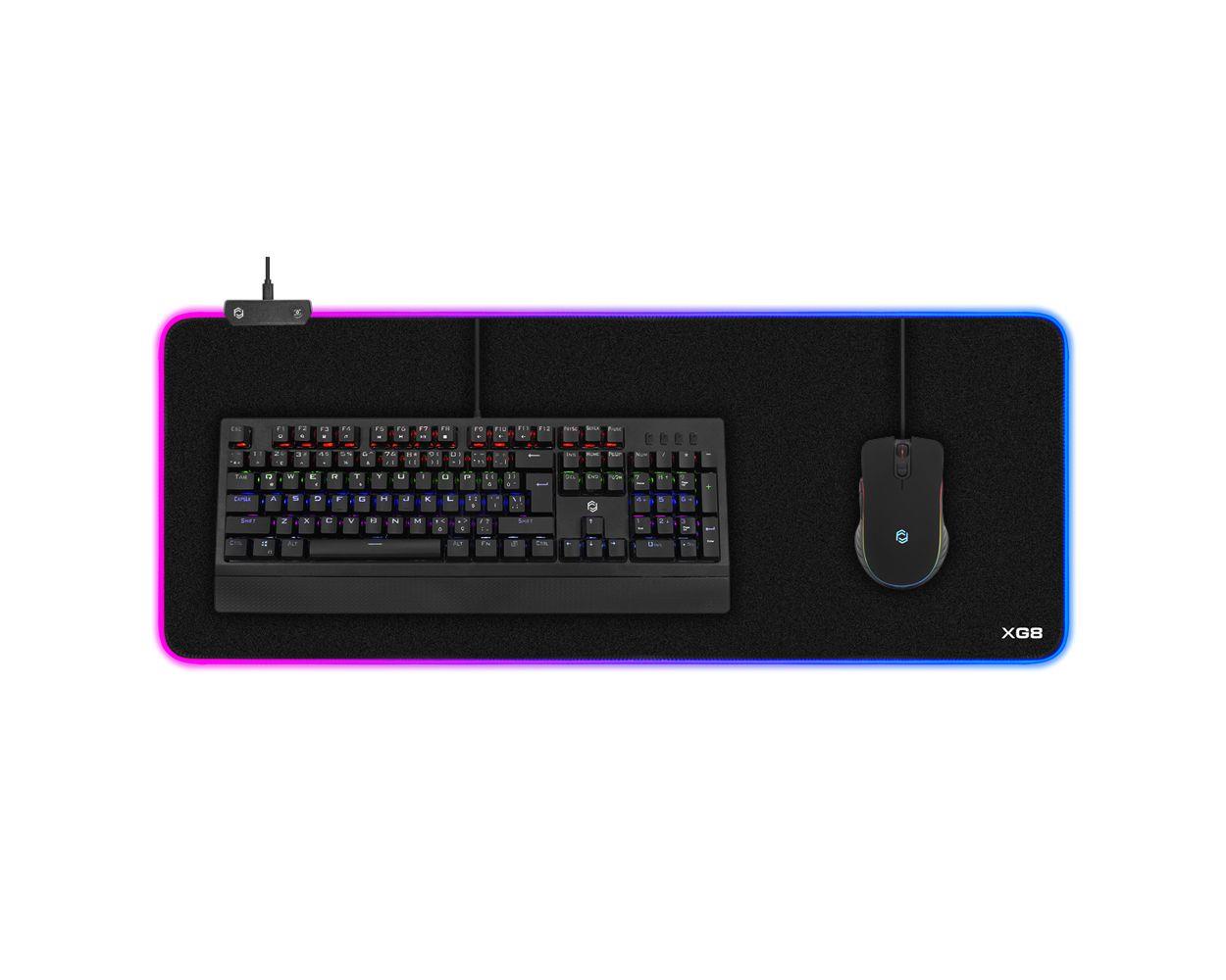 109501 Frisby FMP-7055 Kumaş RGB (800 x 300 x 4 mm)12 Aydınlatma Modu Su Geçirmez - Görsel 1