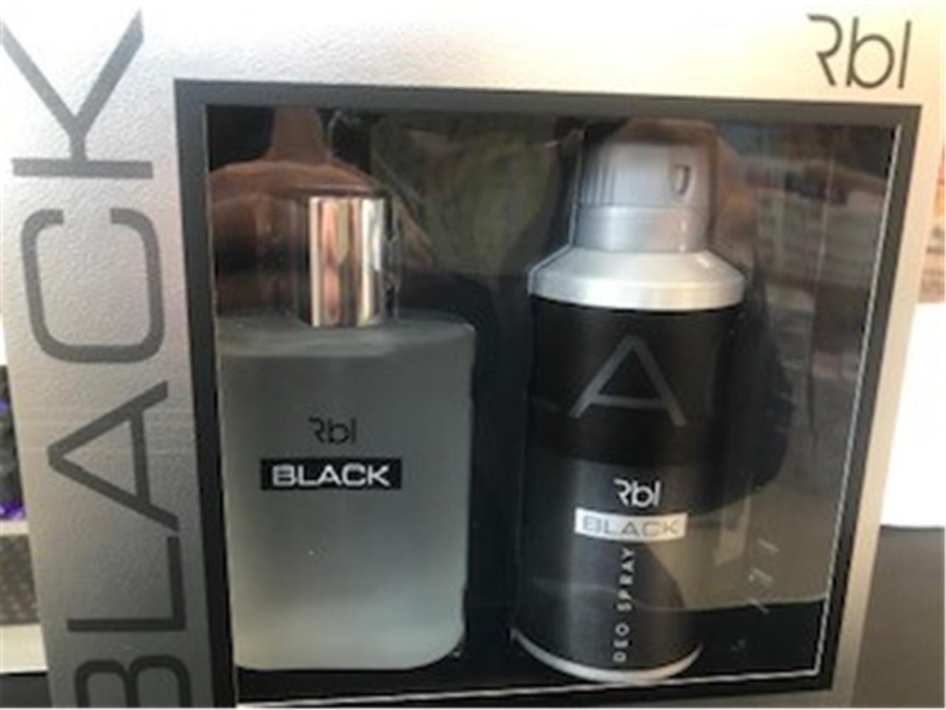 109718 Rebul Kofre Black 150ml (Deo Spray Hediyeli 90ml) Bay - Görsel 1