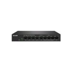 Tenda G0-8G-PoE 9 Port 8 Port Poe+ 10-100-1000 Switch Çelik Kasa POE Router - Görsel 2