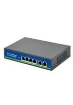 ISEE ISS-3006P 4 Port Poe+ 10-100 Mbps 2 Port 10-100 Uplink Switch 60W - Görsel 2