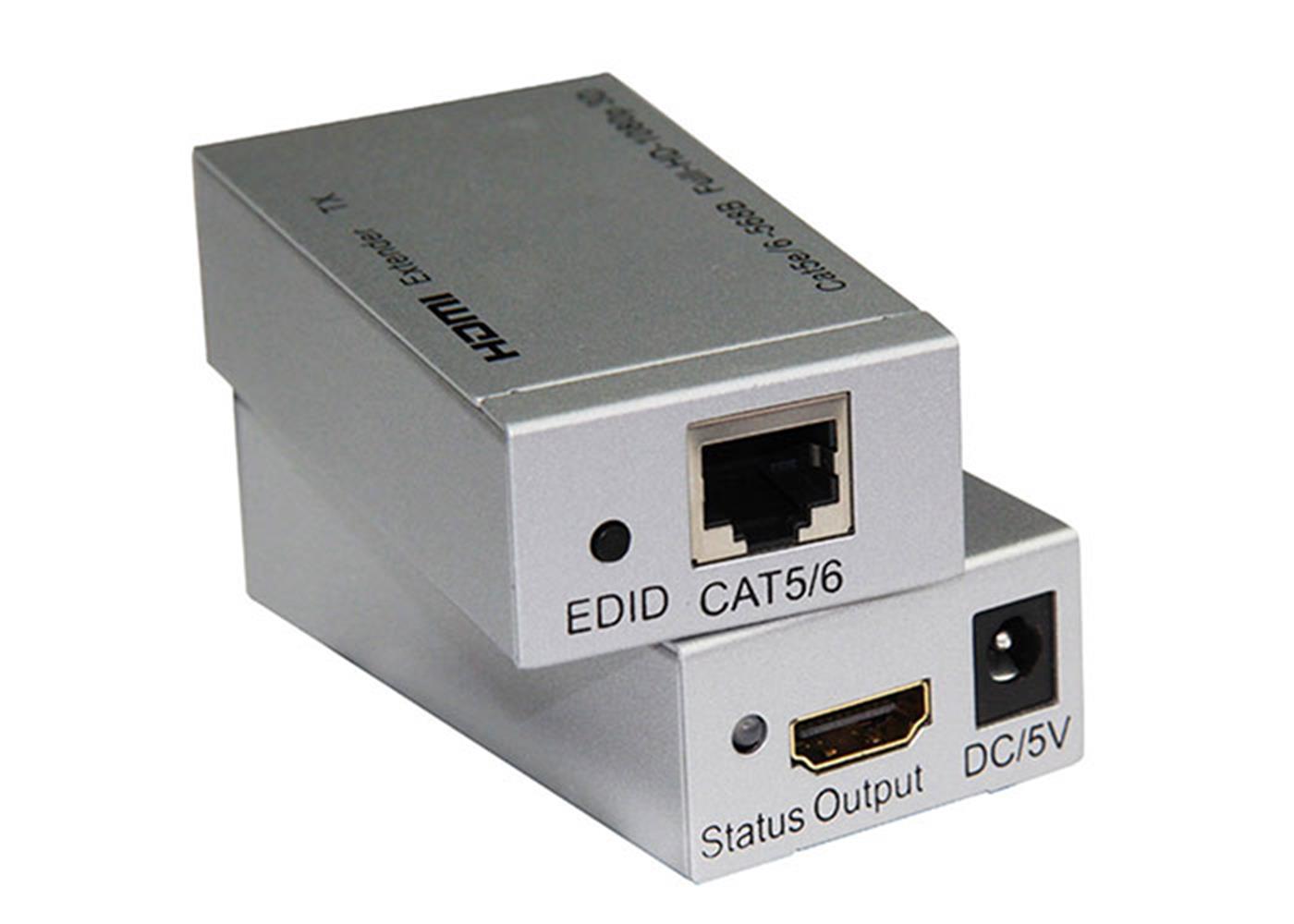 110124 Nova NVC-KVM150M Ethernet Extende HDMI + USB 150 Metre Uzatma - Görsel 1