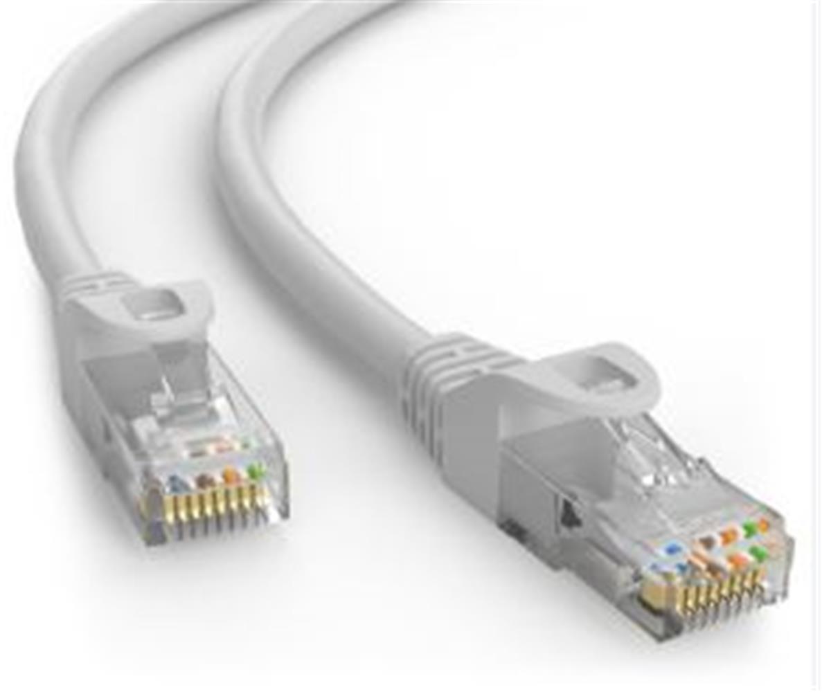 110386 Teldata TLD-500G Cat6 5MT Grey Utp Patch Kablo - Görsel 1