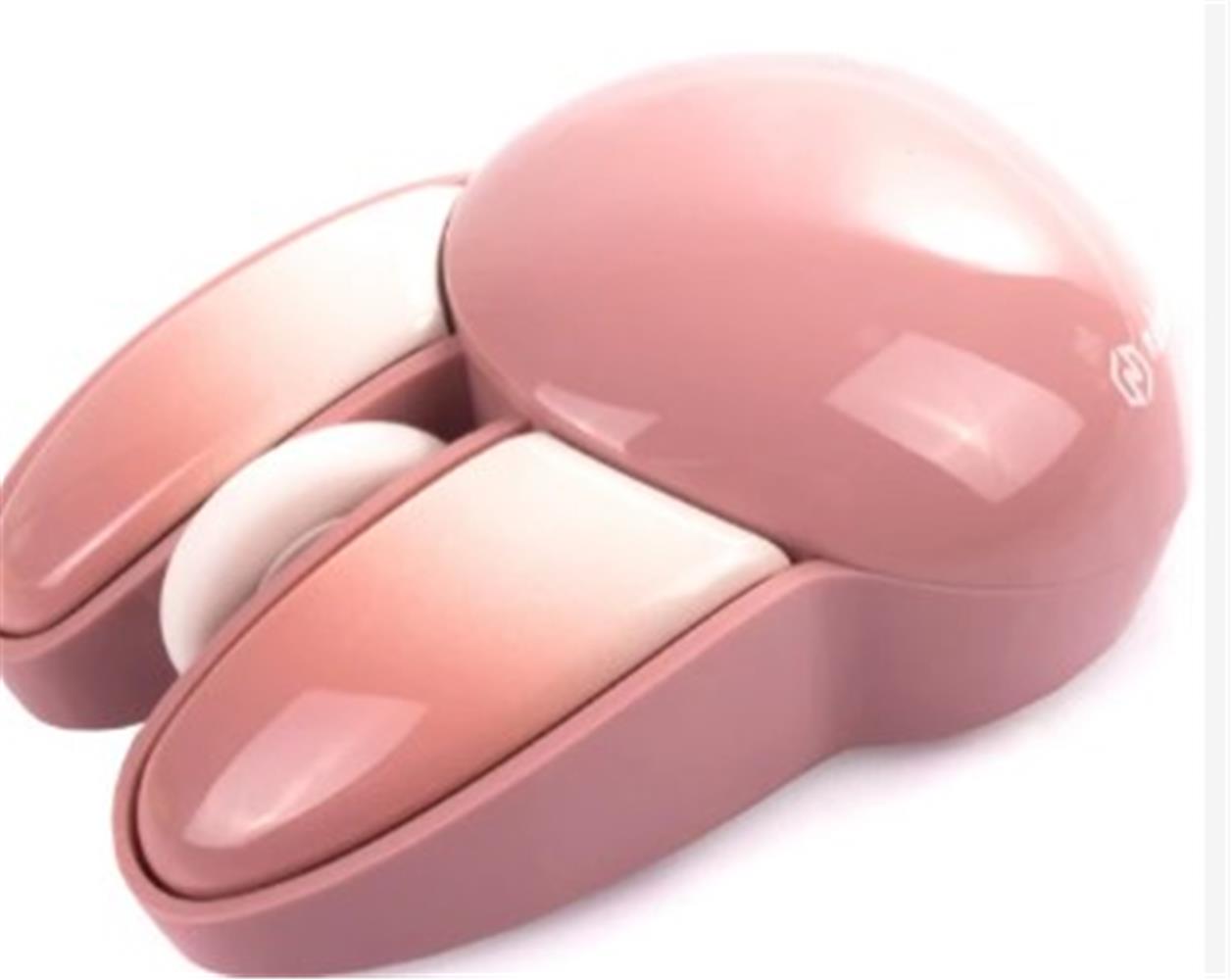 110457 Ndneed sevimli Tavşan Kablosuz Pembe Bluetooth Mouse - Görsel 1