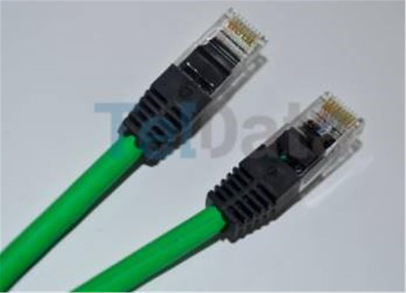 110498 Teldata TLD-200Y Cat6 2MT Yeşil Utp Patch Kablo - Görsel 1