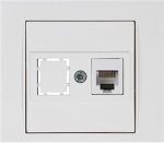 Mutlusan Rita Telefon Prizi 1XRJ12 Beyaz Bilisterli  (2220 125 0101B) - Görsel 2