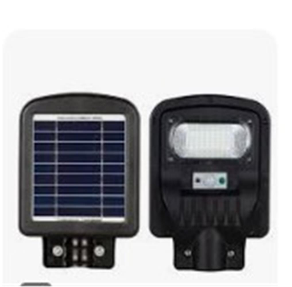 110908 Horoz Grand-50 Led Solar Sokak Armatürü 50w Siyah - Görsel 1