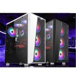 Nw 09-09-02 Temperli Sıralı Sistem RGB Fan(Psu Yok) Atx Kasa