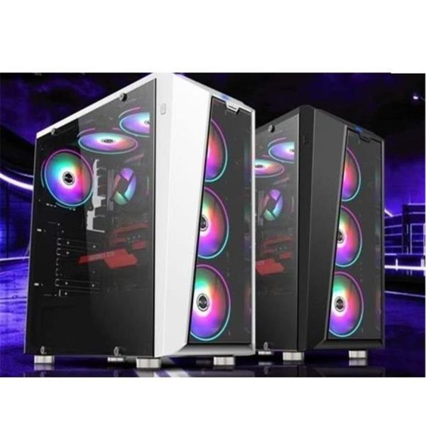 Nw 09-09-02 Temperli Sıralı Sistem RGB Fan(Psu Yok) Atx Kasa