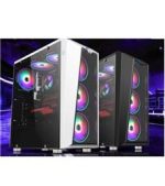 Nw 09-09-02 Temperli Sıralı Sistem RGB Fan(Psu Yok) Atx Kasa - Görsel 2
