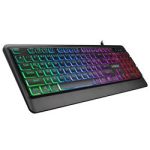 Everest KB-R59 FORZA Siyah Usb Rainbow Backlight klavye - Görsel 2