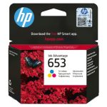HP 653 Color Renkli Kartuş 3YM74AE