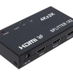 Nova NVC-HDSQP2 4K HDMI 1-2 Splitter 1 Giriş 2 Çıkış