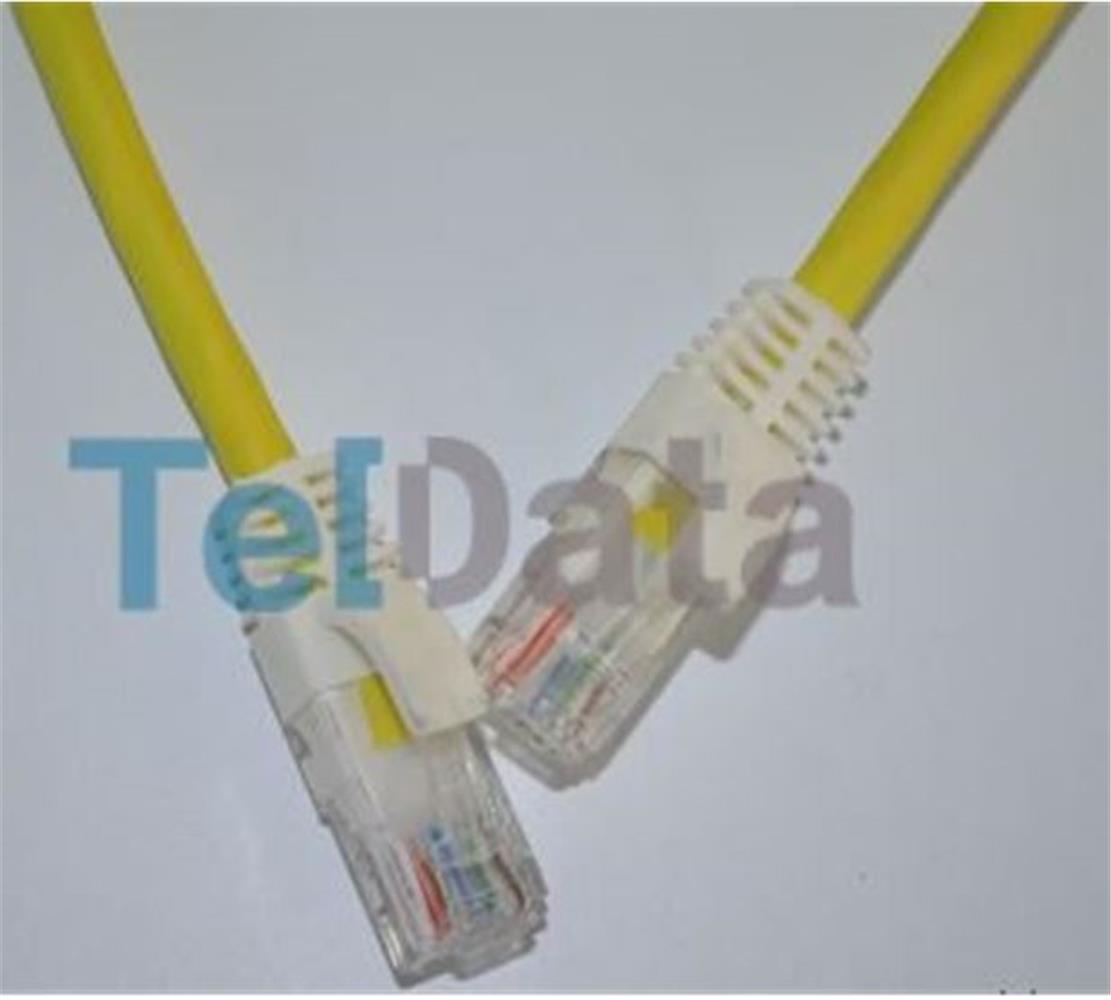 112545 Teldata TLD-500YS Cat6 5MT Sarı Utp Patch Kablo - Görsel 1