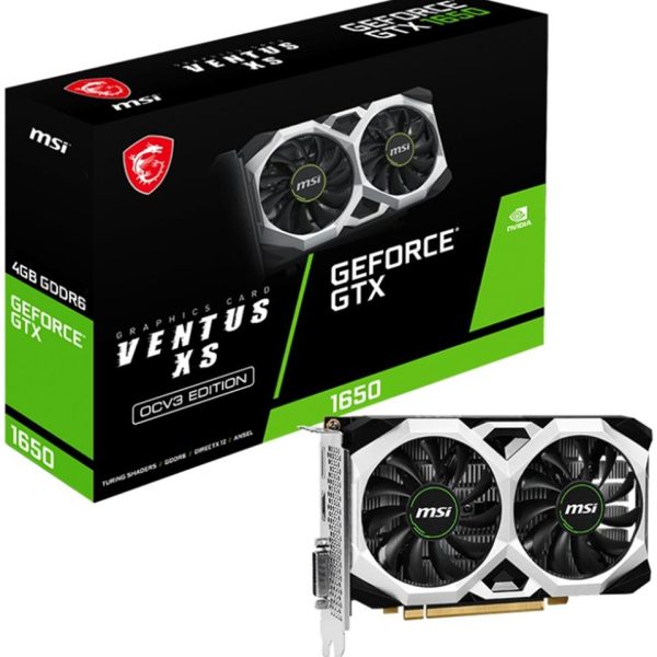 Msi GeForce GTX 1650 D6 Ventus XS OCV3 4GB GDDR6 128 Bit Ekran Kartı