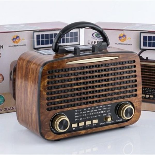 Everton Rt-552  Bluetooth Fm-Usb-Tf-Aux Şarjlı Nostaljik Radyo