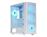 Frisby CM-106 650w 80+ ARGB Fan Gaming Beyaz Mesh Kasa - Görsel 2