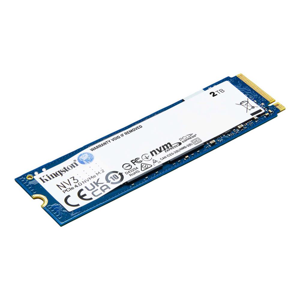 113552 Kingston 2TB NV3 SNV3S-2000G 6000-5000MB-s PCI-Express 4.0 M.2 Nvme Ssd Disk - Görsel 1